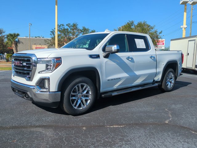 Used 2021 GMC Sierra 1500 SLT with VIN 3GTU9DET0MG431943 for sale in Seminole, FL