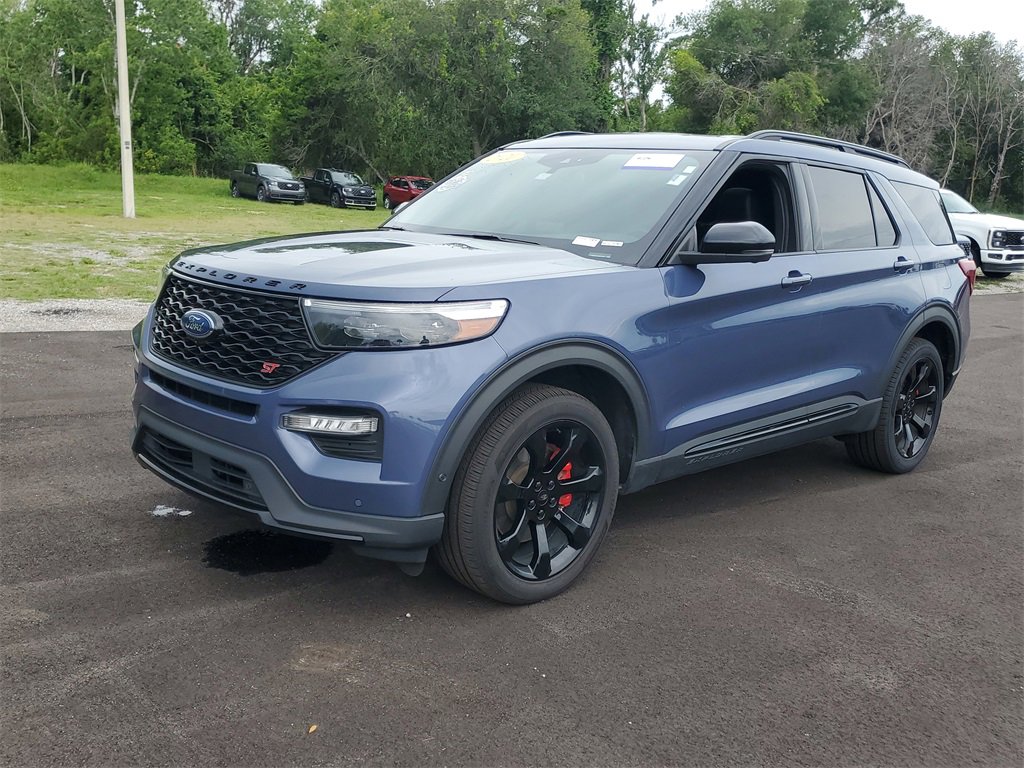 Used 2021 Ford Explorer ST with VIN 1FM5K8GC9MGC36637 for sale in Dade City, FL