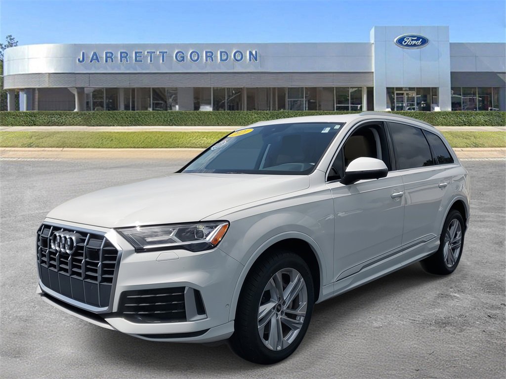 Used 2021 Audi Q7 Premium Plus with VIN WA1LJAF7XMD013965 for sale in Dade City, FL
