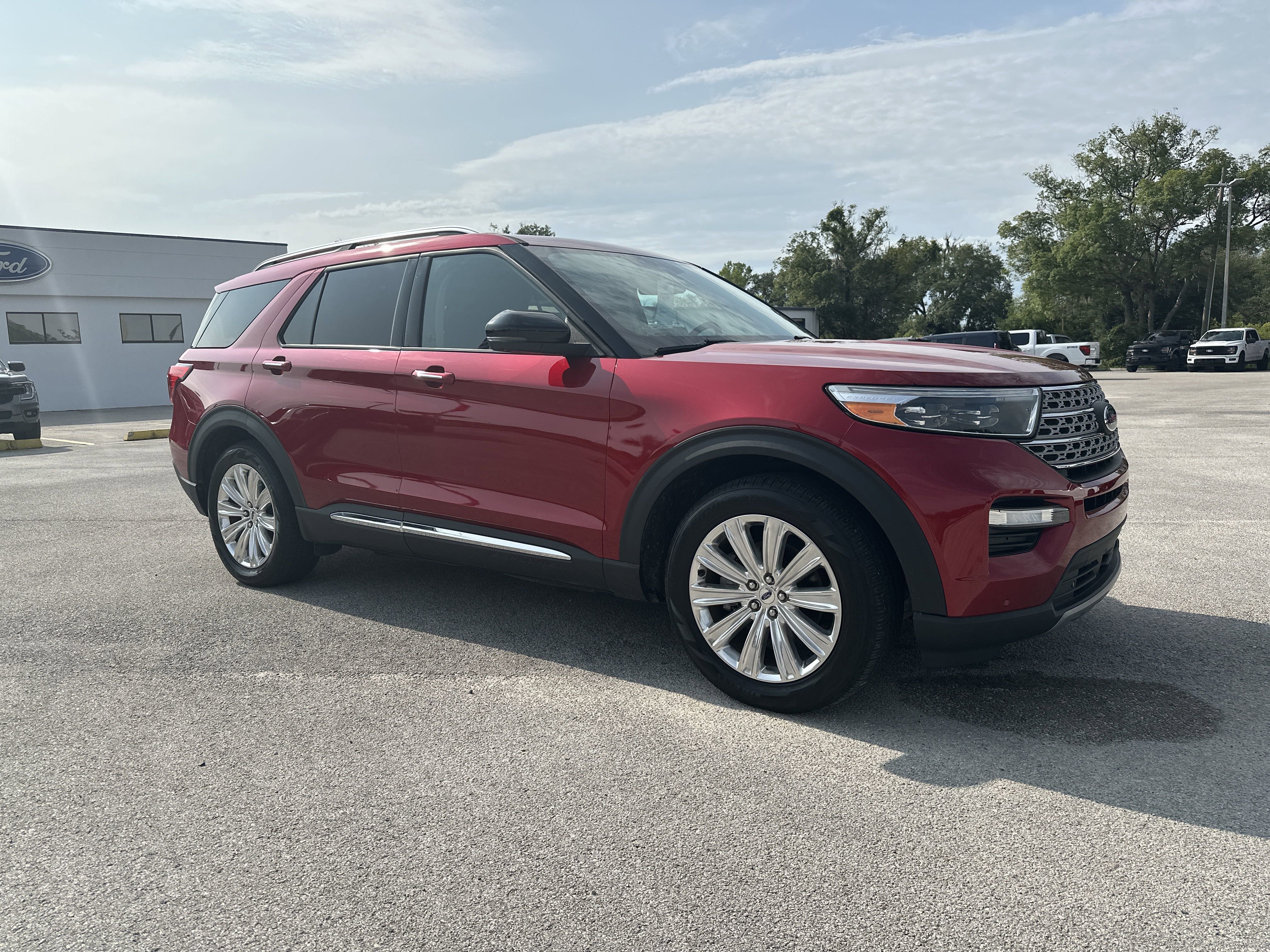 Used 2022 Ford Explorer Limited with VIN 1FMSK7FH0NGA74103 for sale in Dade City, FL