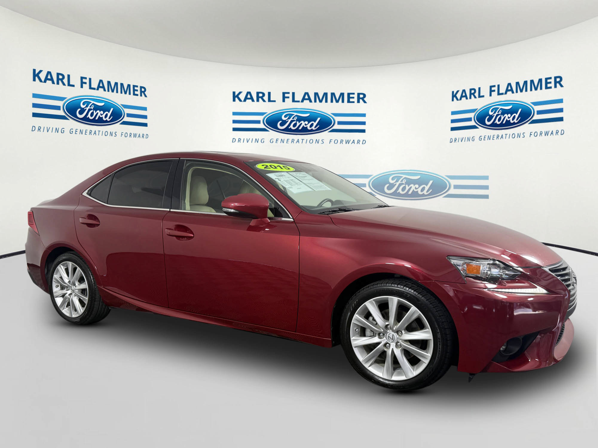 Used 2015 Lexus IS 250 with VIN JTHBF1D26F5054681 for sale in Tarpon Springs, FL