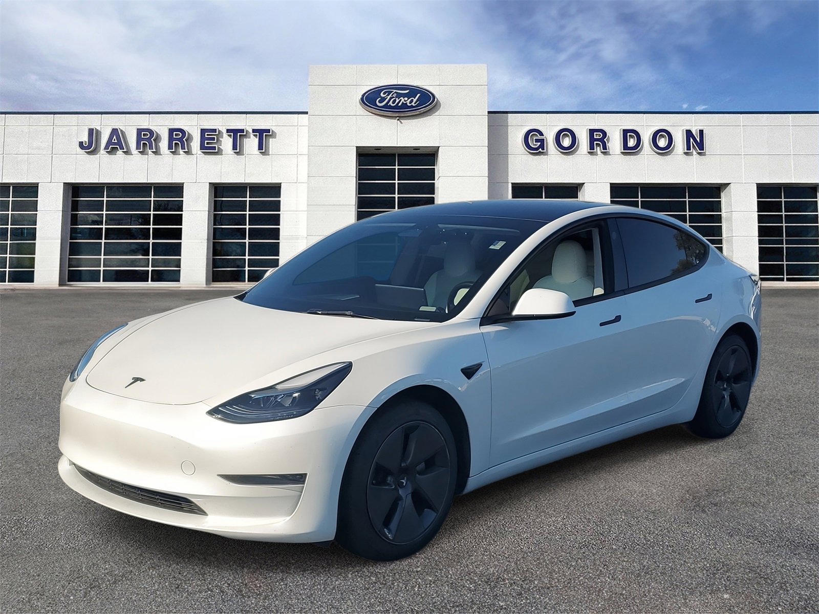 Used 2023 Tesla Model 3 Base with VIN 5YJ3E1EA2PF563195 for sale in Davenport, FL
