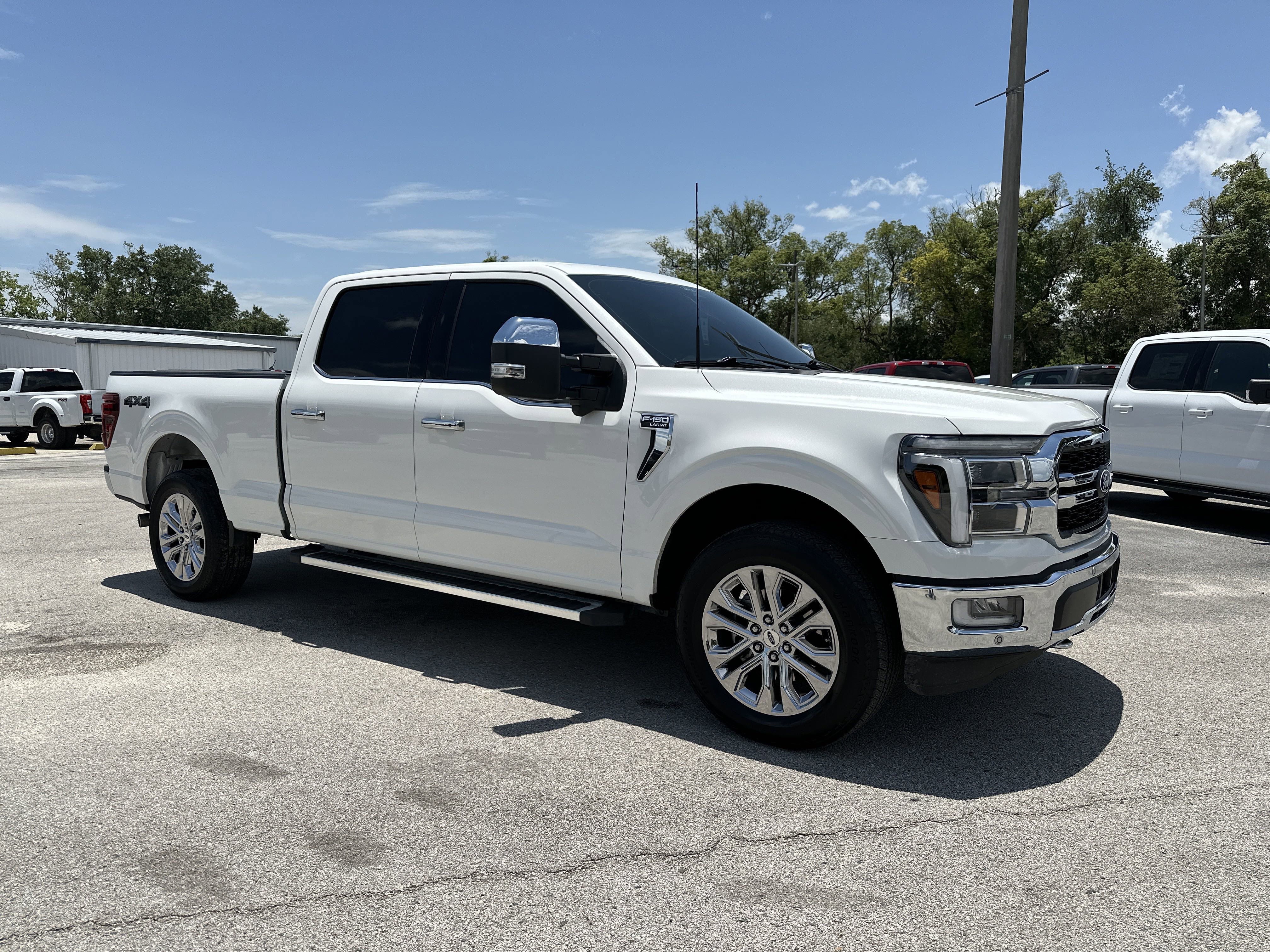 Used 2024 Ford F-150 Lariat with VIN 1FTFW5L88RFA87924 for sale in Dade City, FL