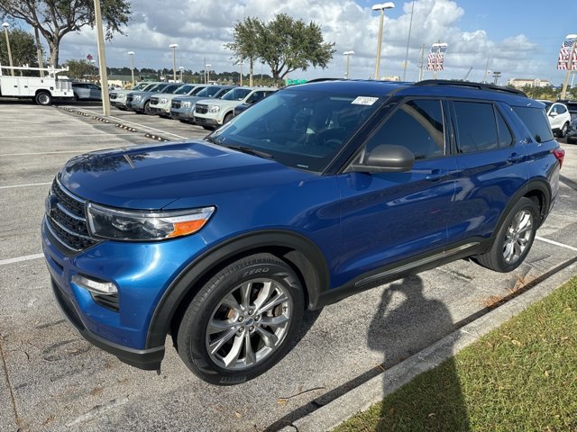 Used 2021 Ford Explorer XLT with VIN 1FMSK7DH2MGA68191 for sale in Davenport, FL