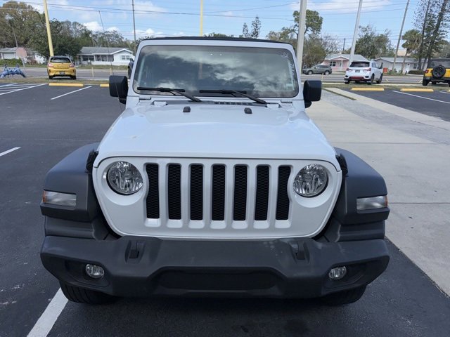 Used 2022 Jeep Wrangler Unlimited Sport S with VIN 1C4HJXDN6NW256792 for sale in Seminole, FL