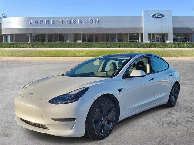 Used 2021 Tesla Model 3 Base with VIN 5YJ3E1EA7MF051234 for sale in Winter Haven, FL